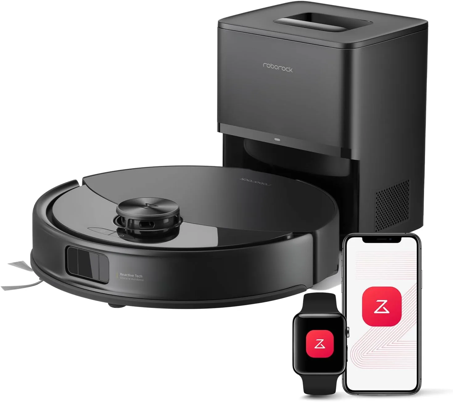 Roborock Q10 S5+ Robot Aspiradora y Trapeadora 10000 Pa con Base de Autovaciado miniatura 1