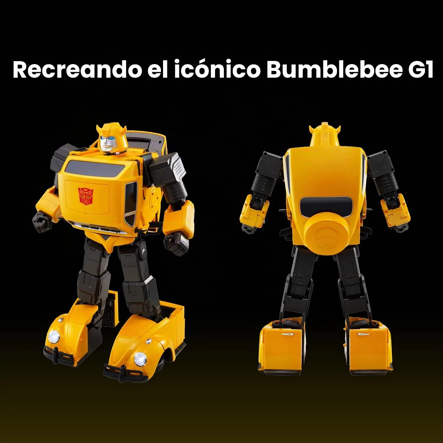 Robosen Bumblebee Flagship Robot Autoconvertible Transformers G1 de 37 cm miniatura 4