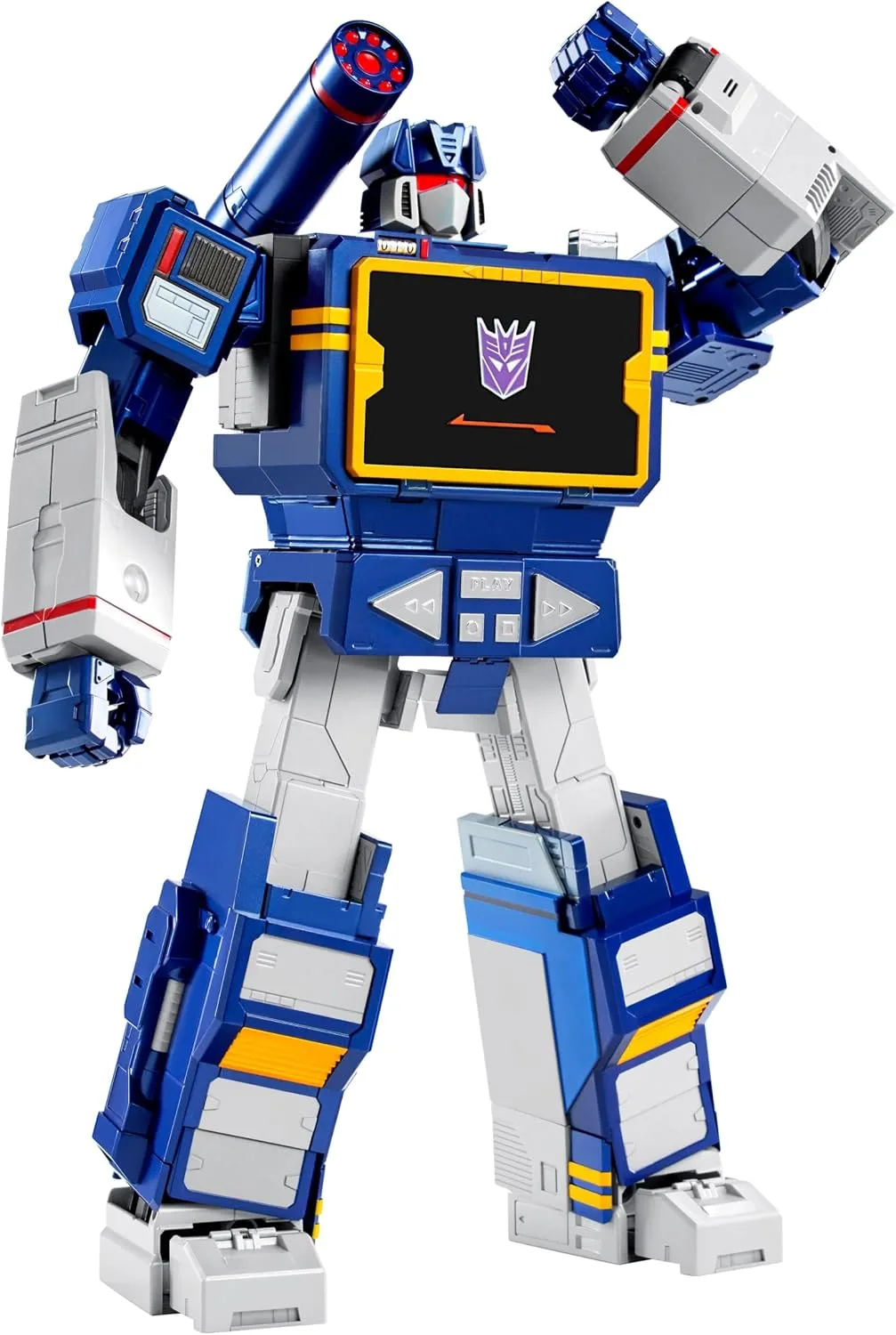 Robosen Soundwave Robot Autoconvertible Transformers G1 con Voz de Frank Welker y Bluetooth miniatura 3