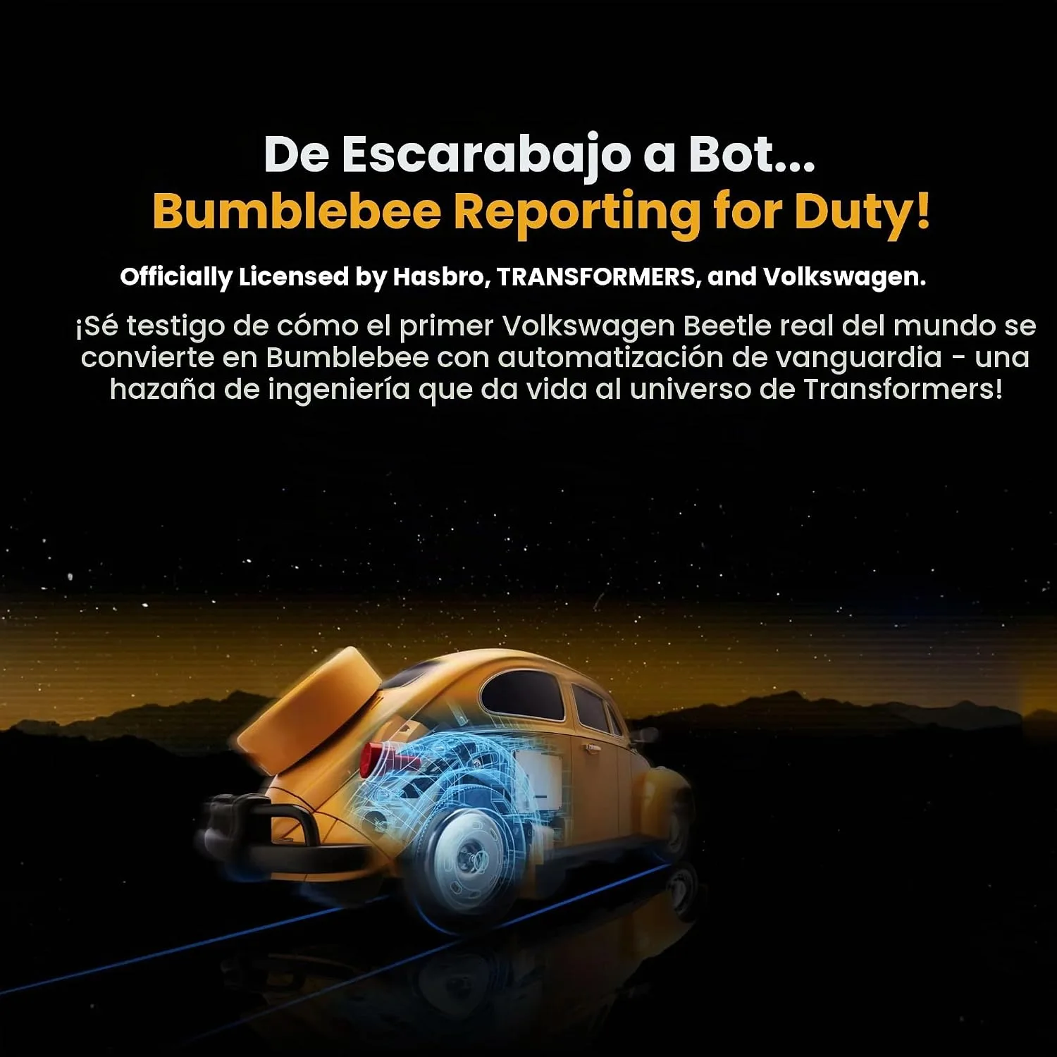 Robosen Bumblebee Flagship Robot Autoconvertible Transformers G1 de 37 cm miniatura 2