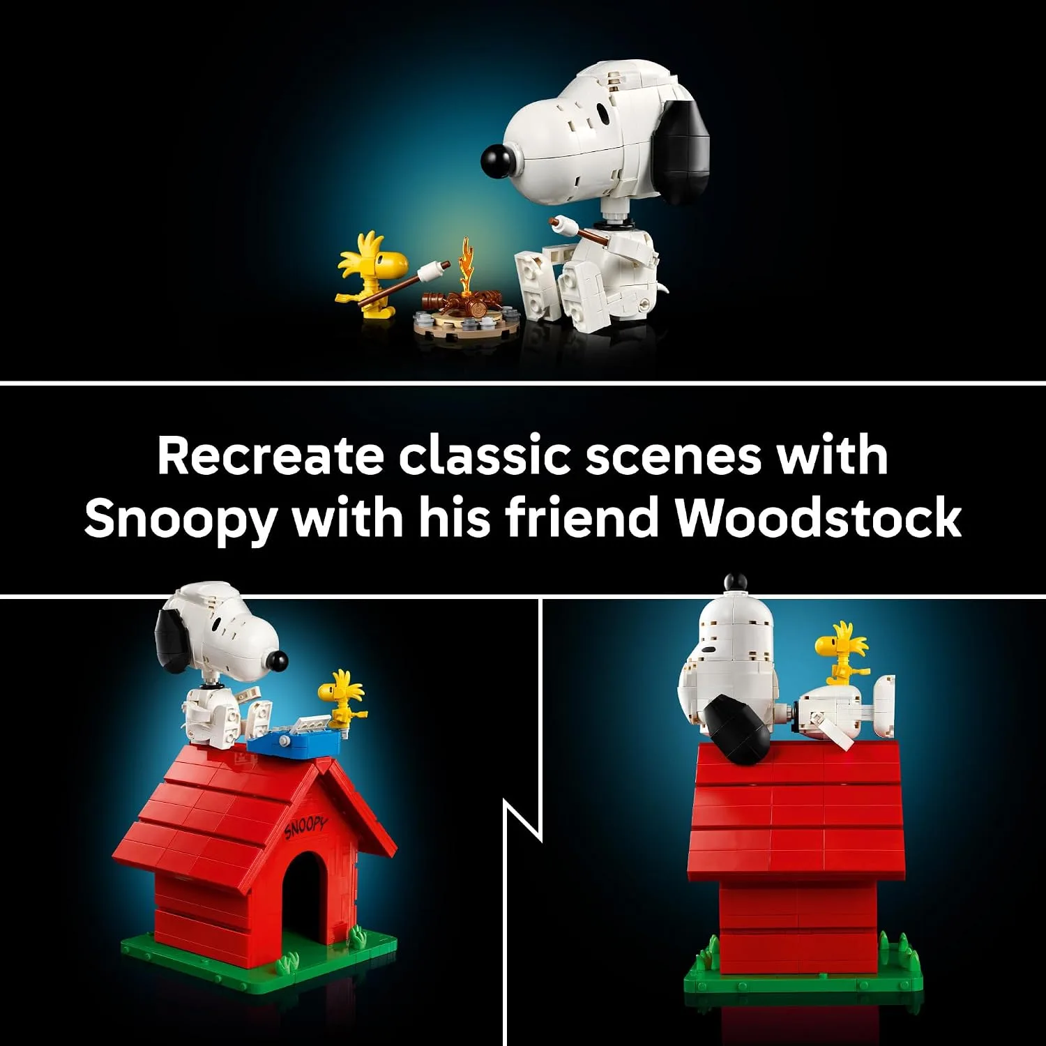 LEGO Ideas Peanuts Casita de Perro de Snoopy 21368 miniatura 5