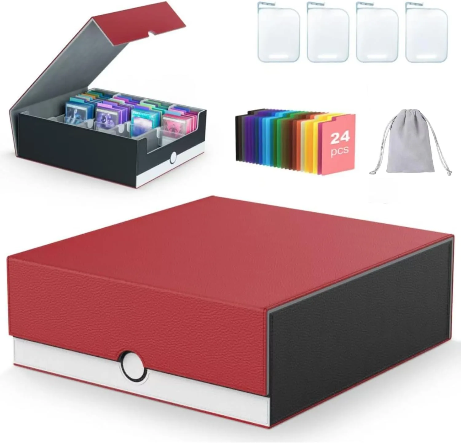 Entumo Caja Organizadora de Cartas 4 Filas 3200 Cartas miniatura 1
