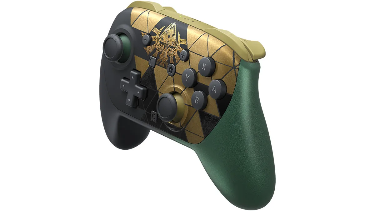 Mando Pro Nintendo Switch 2 Edición The Legend of Zelda 40 Aniversario miniatura 3