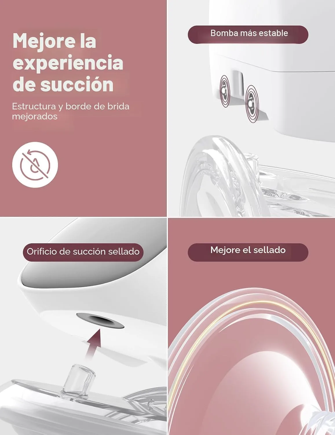 Momcozy S9 Pro Extractor de Leche Portatil Manos Libres 24 mm miniatura 4