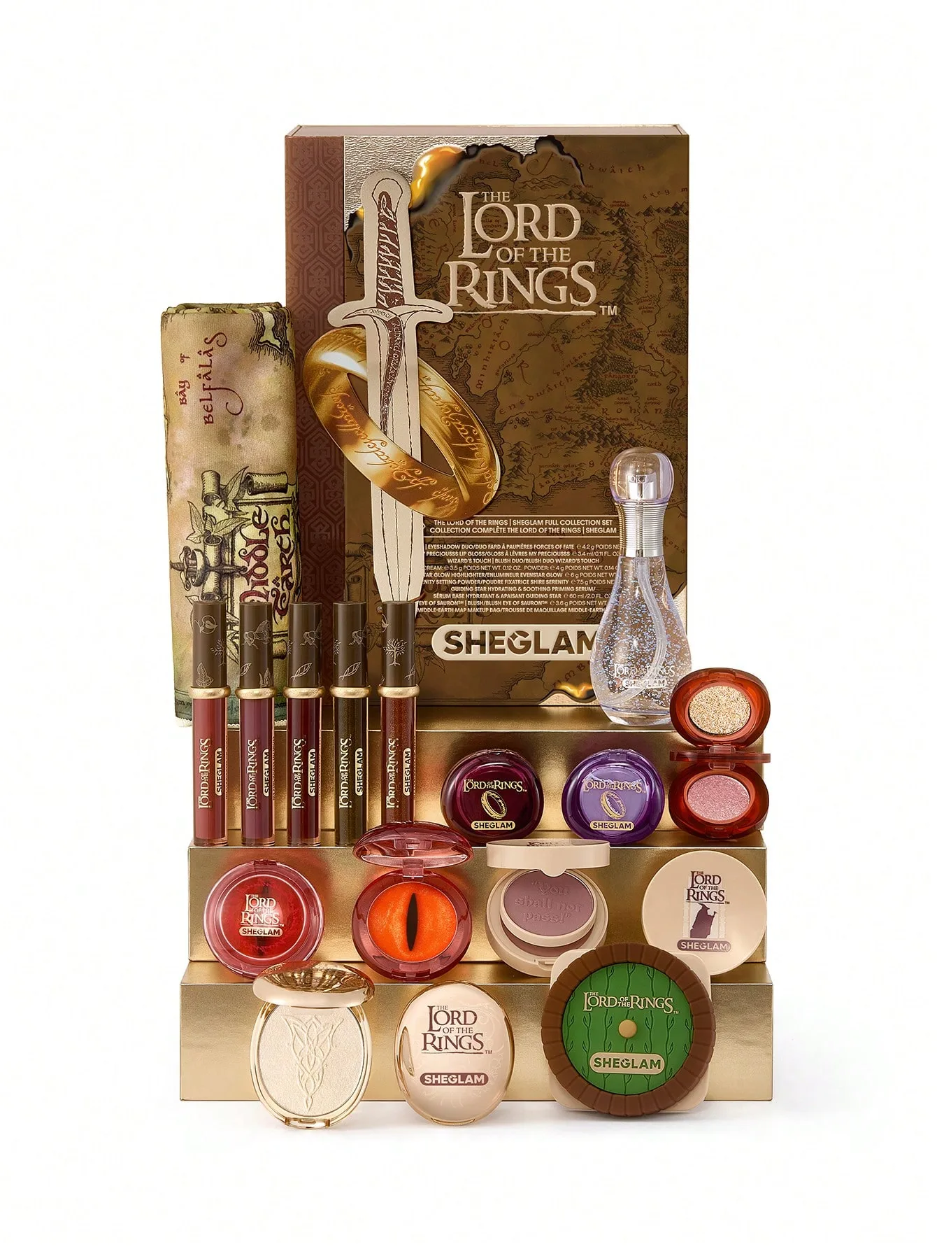 THE LORD OF THE RINGS x SHEGLAM Set de Colección Completa miniatura 1