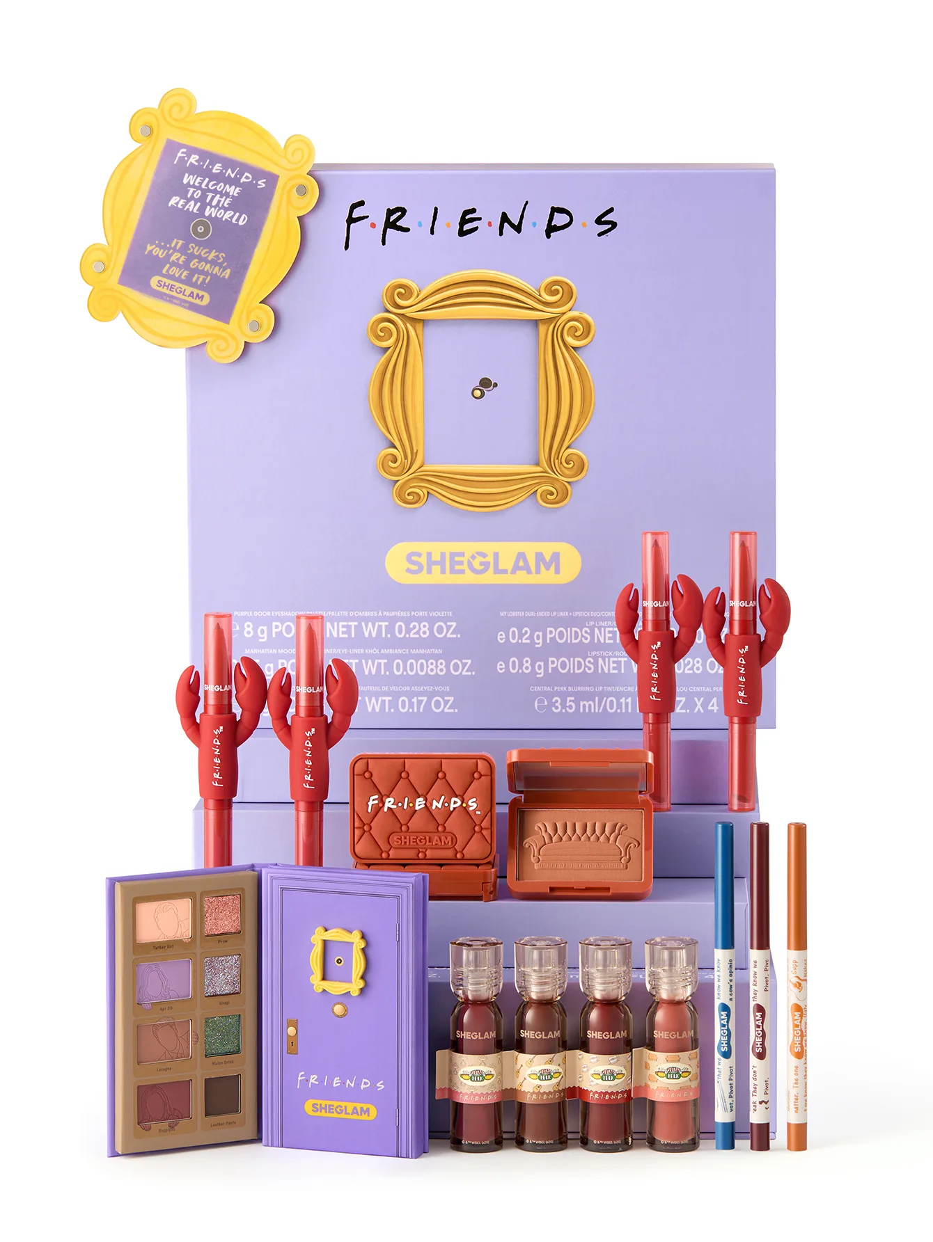 FRIENDS™ x SHEGLAM Set de Colección Completa miniatura 1