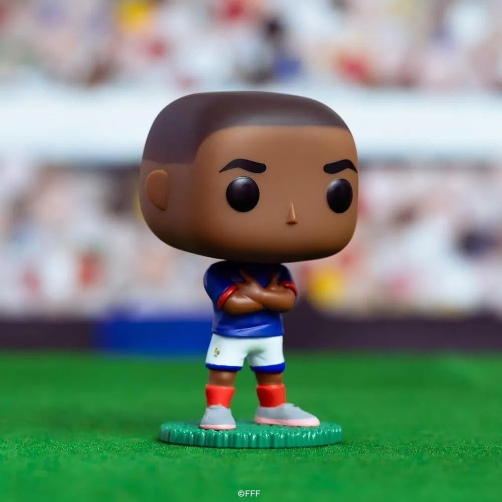 Funko Pop! Football figura coleccionable de Kylian Mbappé, producto oficial de Francia para la Copa del Mundo 2026
