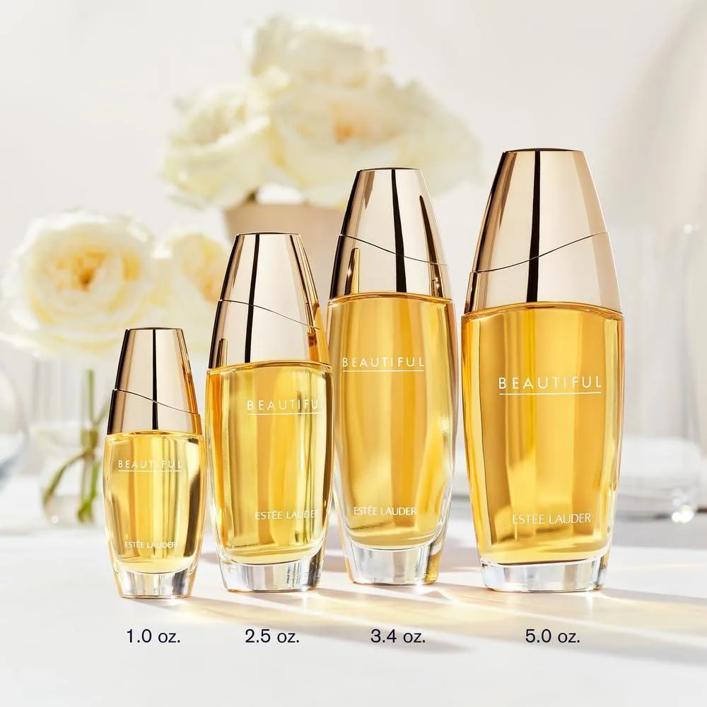 Estée Lauder Beautiful Eau de Parfum Spray con Notas de Rosa, Lirio, Tuberosa y Flor de Naranja