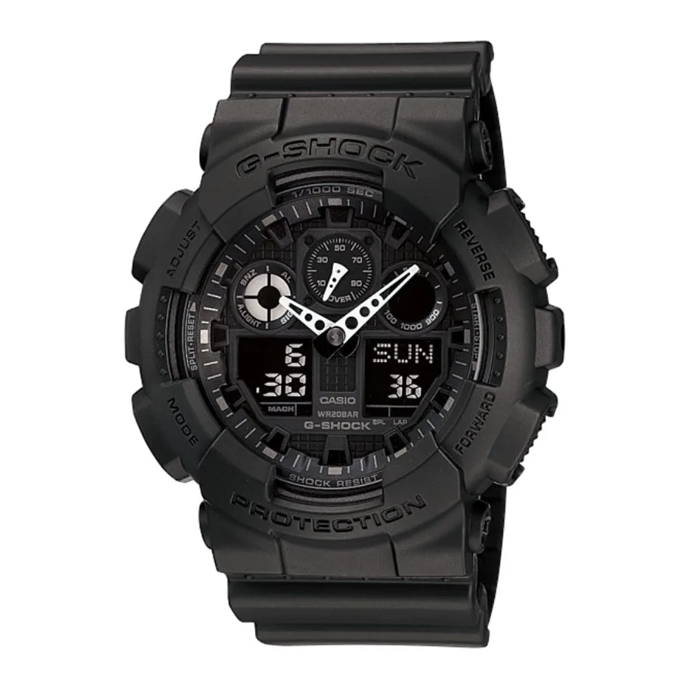 Reloj Casio G-Shock GA100-1A1 Análogo Digital Negro