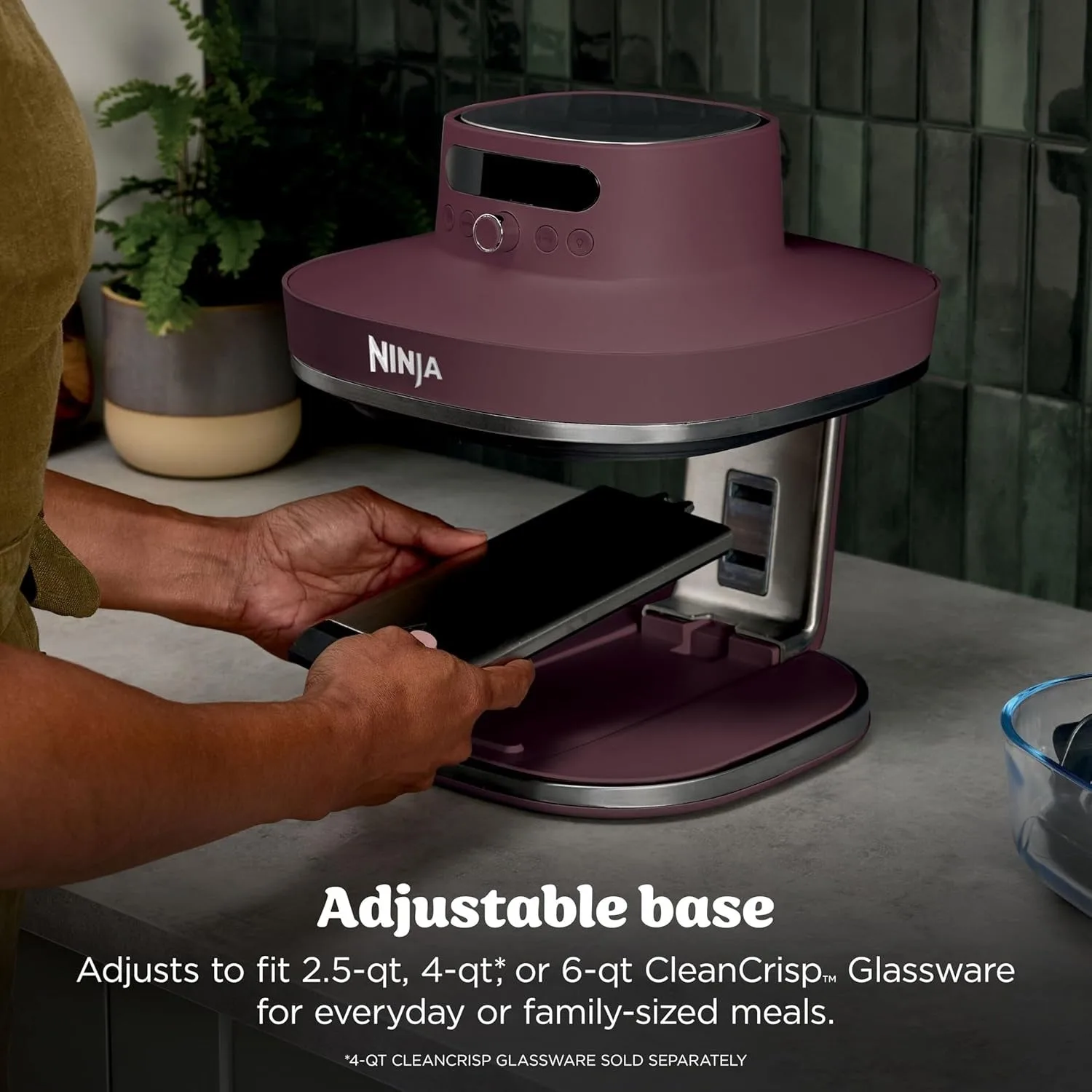 Ninja Crispi Pro 6-in-1 Glass Air Fryer