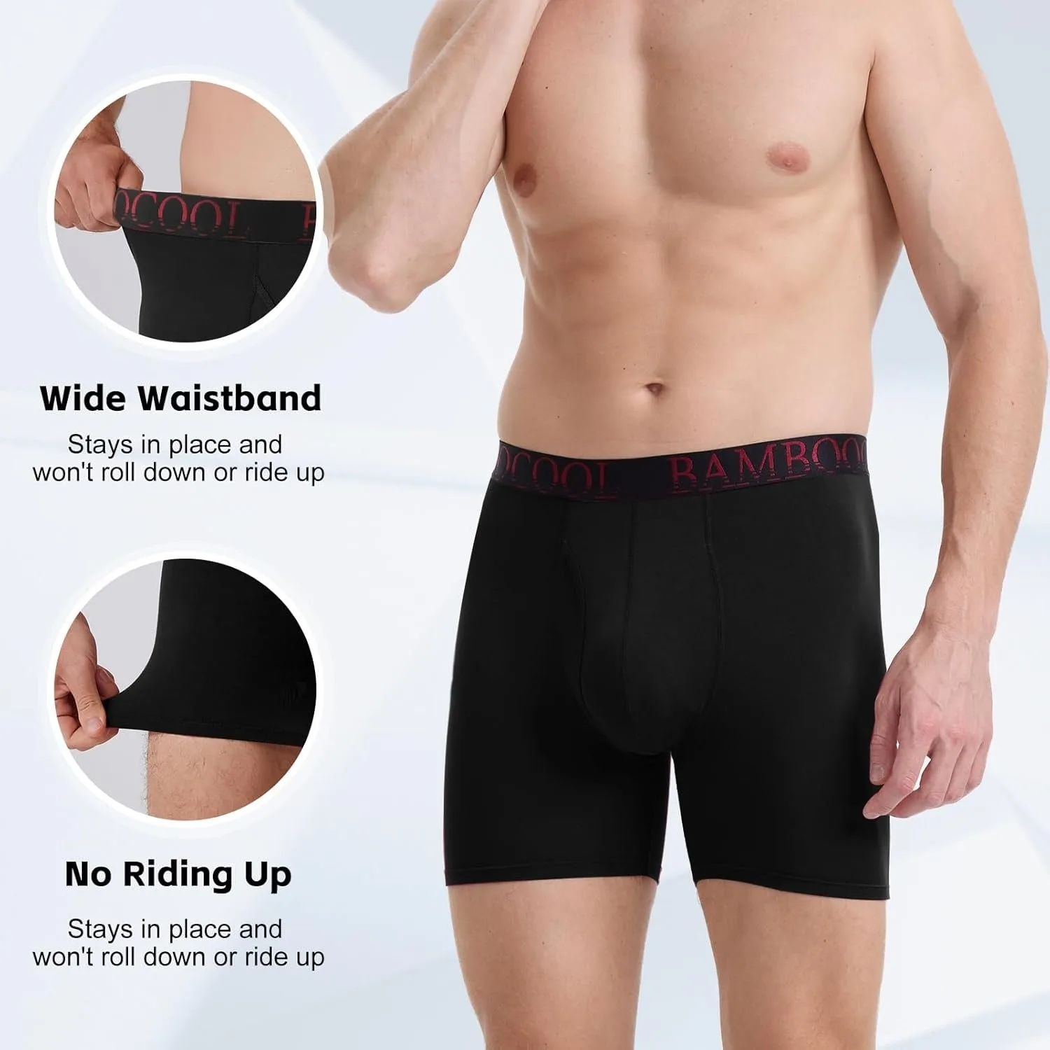 Oferta prime, BAMBOO COOL Men's Ultra ComfortSoft Underwear, todas las tallas
