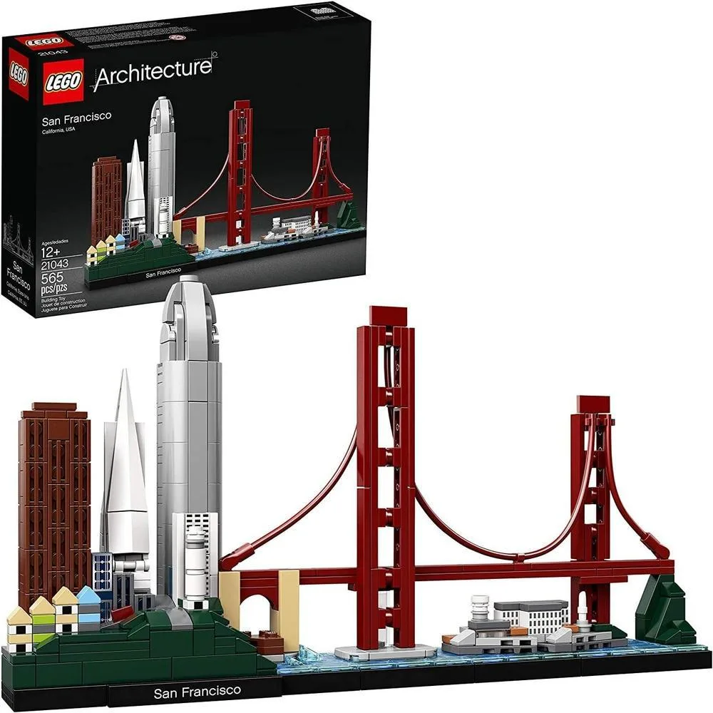 LEGO Architecture Skyline San Francisco Kit con Alcatraz y Golden Gate
