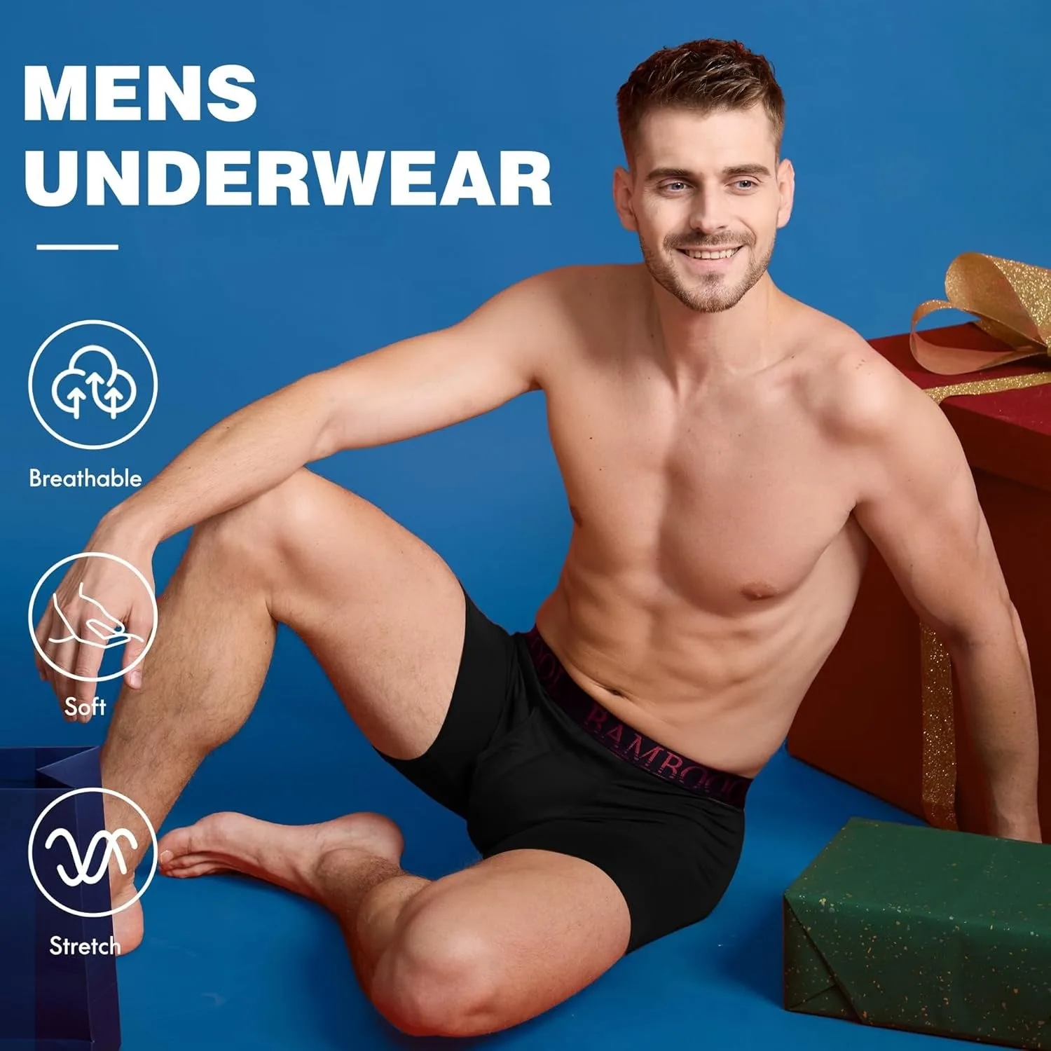 Oferta prime, BAMBOO COOL Men's Ultra ComfortSoft Underwear, todas las tallas
