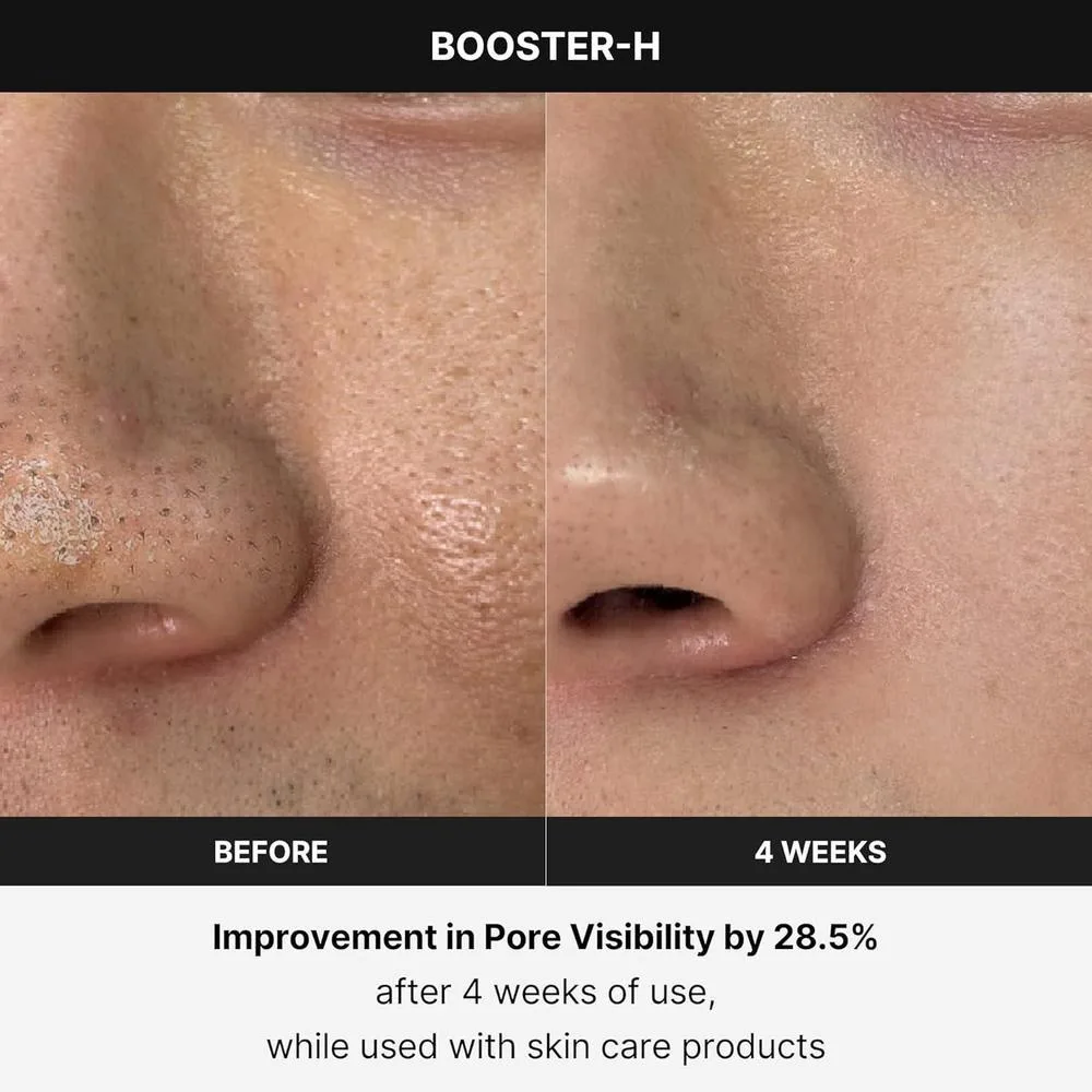 medicube Booster H - Potenciador coreano de brillo facial para maximizar y potenciar la absorción del cuidado de la piel