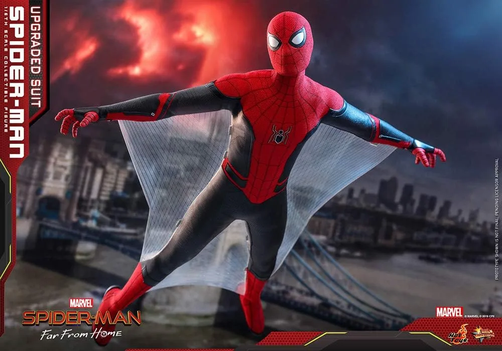 Hot Toys Spider-Man Traje Mejorado - Far From Home 1:6