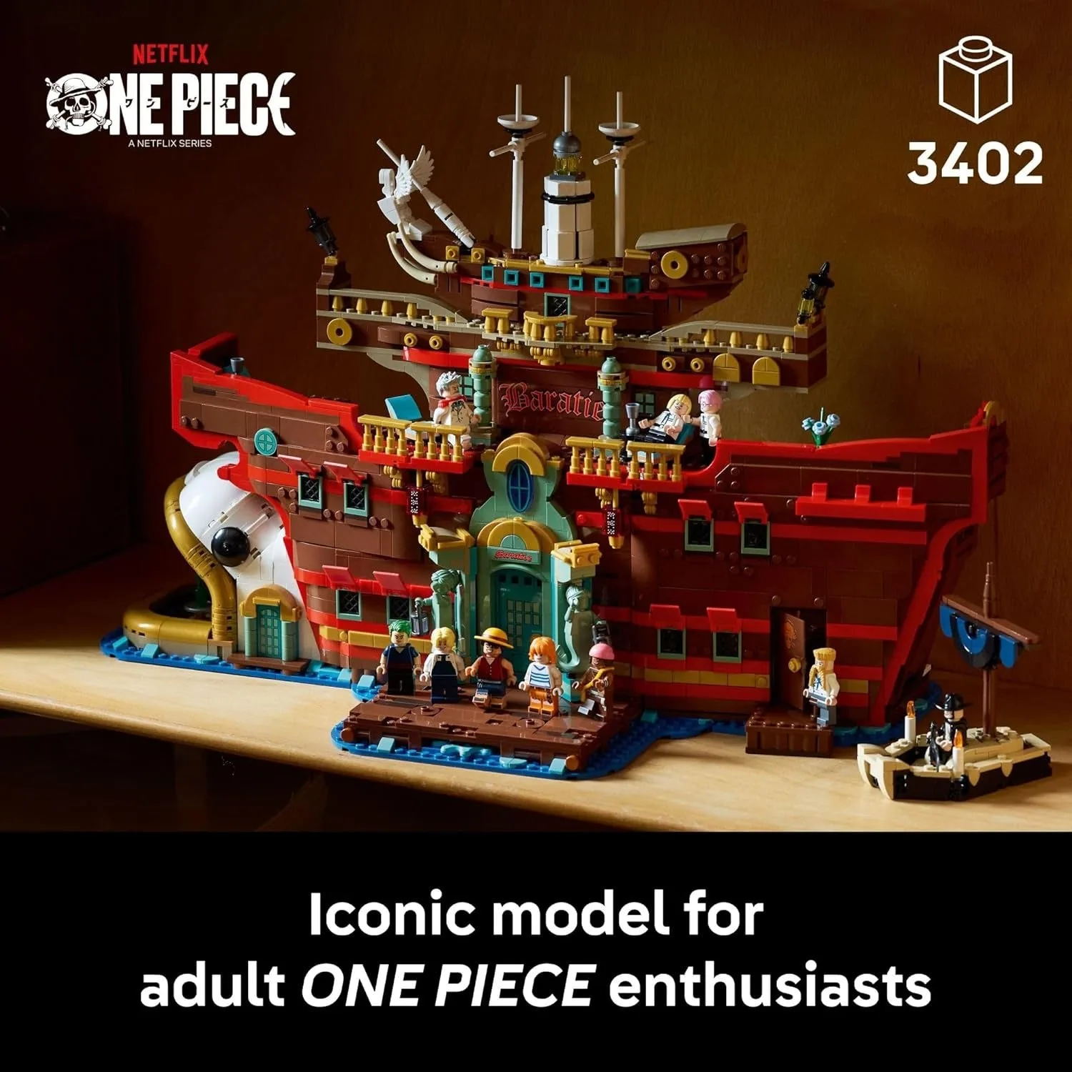 LEGO ONE Piece The Baratie Floating Restaurant