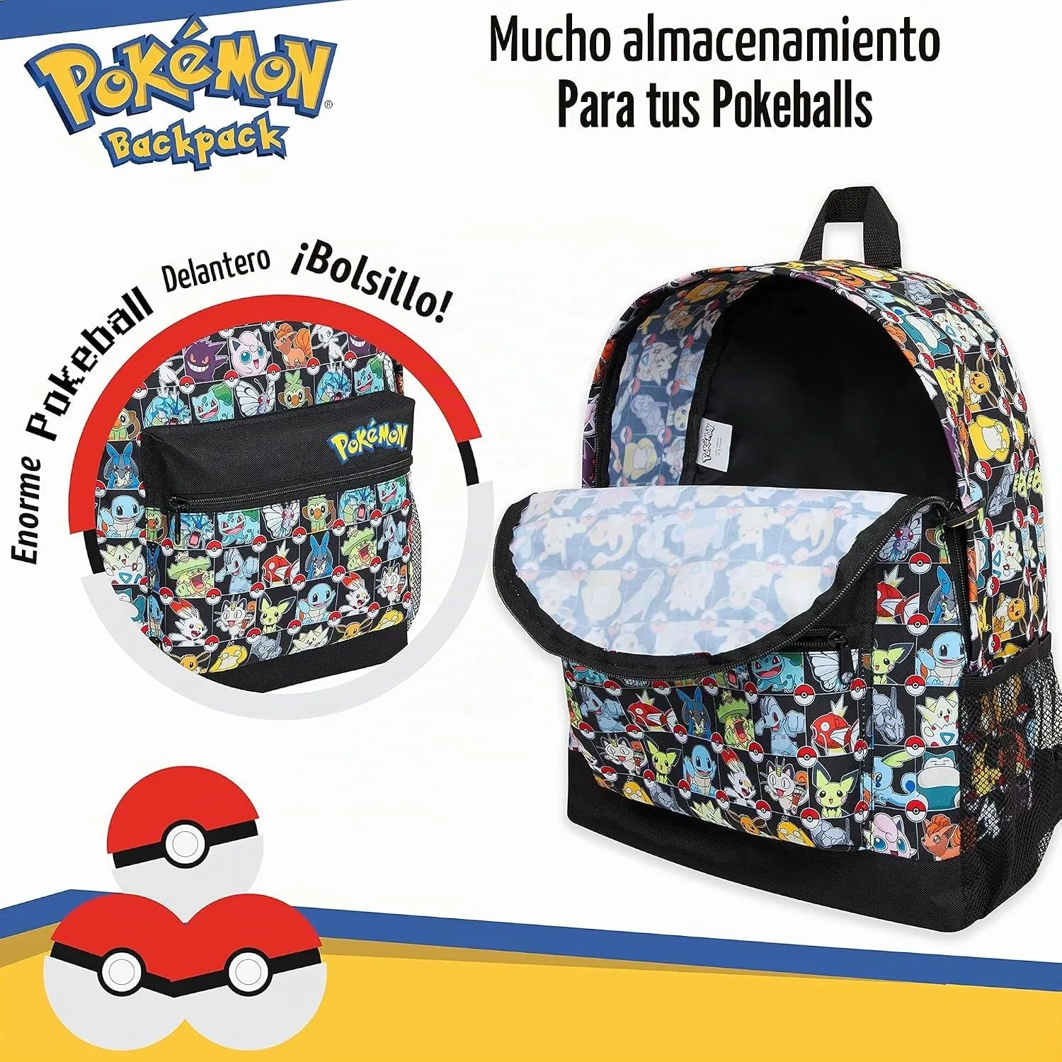 Mochila Pokémon Oficial