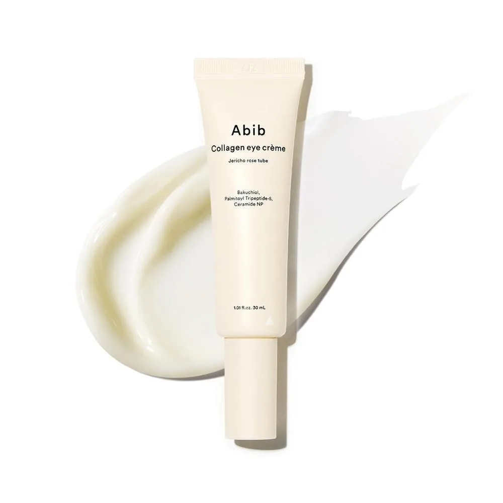 Abib Crema de Ojos con Colágeno y Rosa de Jericó, Reduce Ojeras, Hinchazón y Líneas Finas