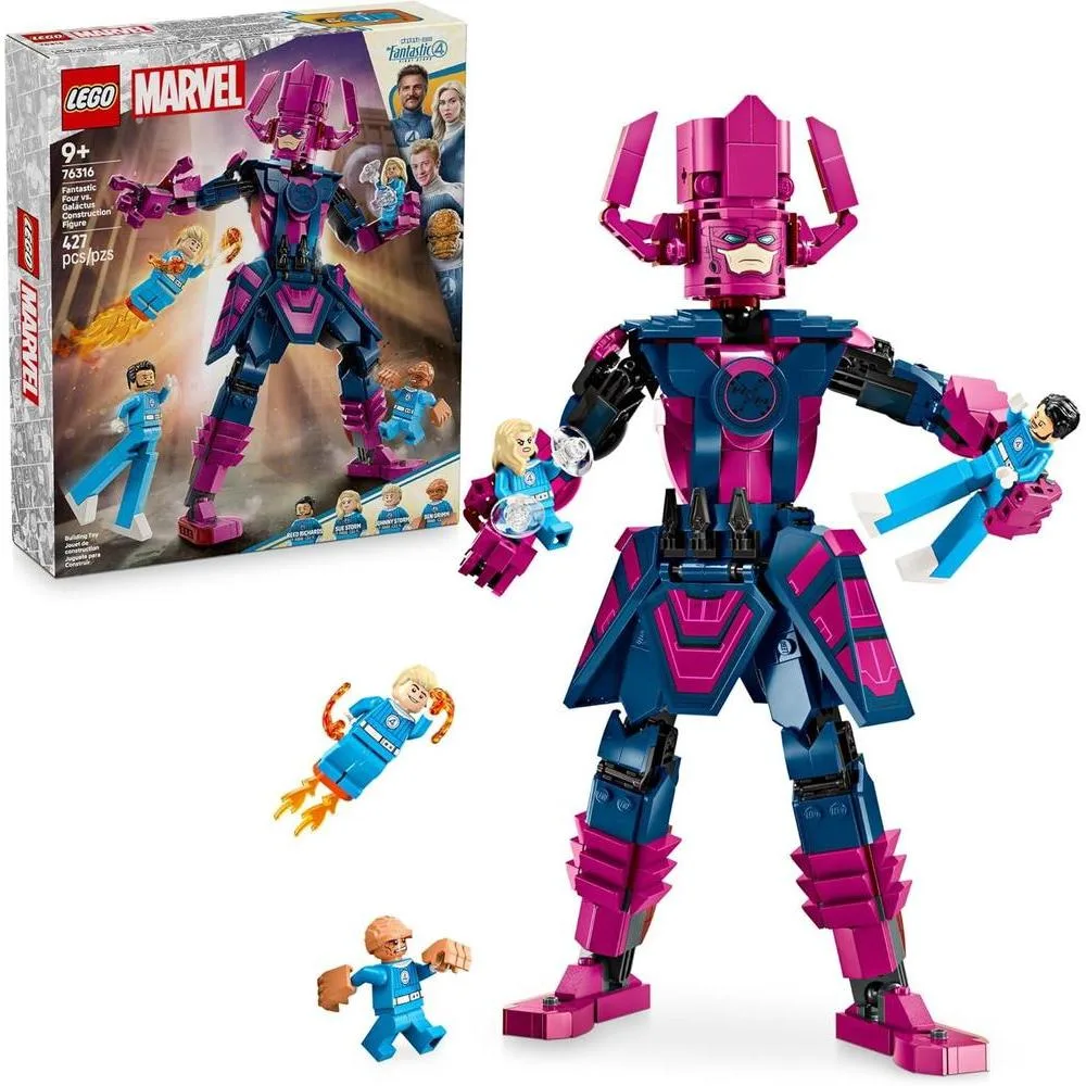 Set de construcción LEGO Marvel Fantastic Four vs. Galactus 76316