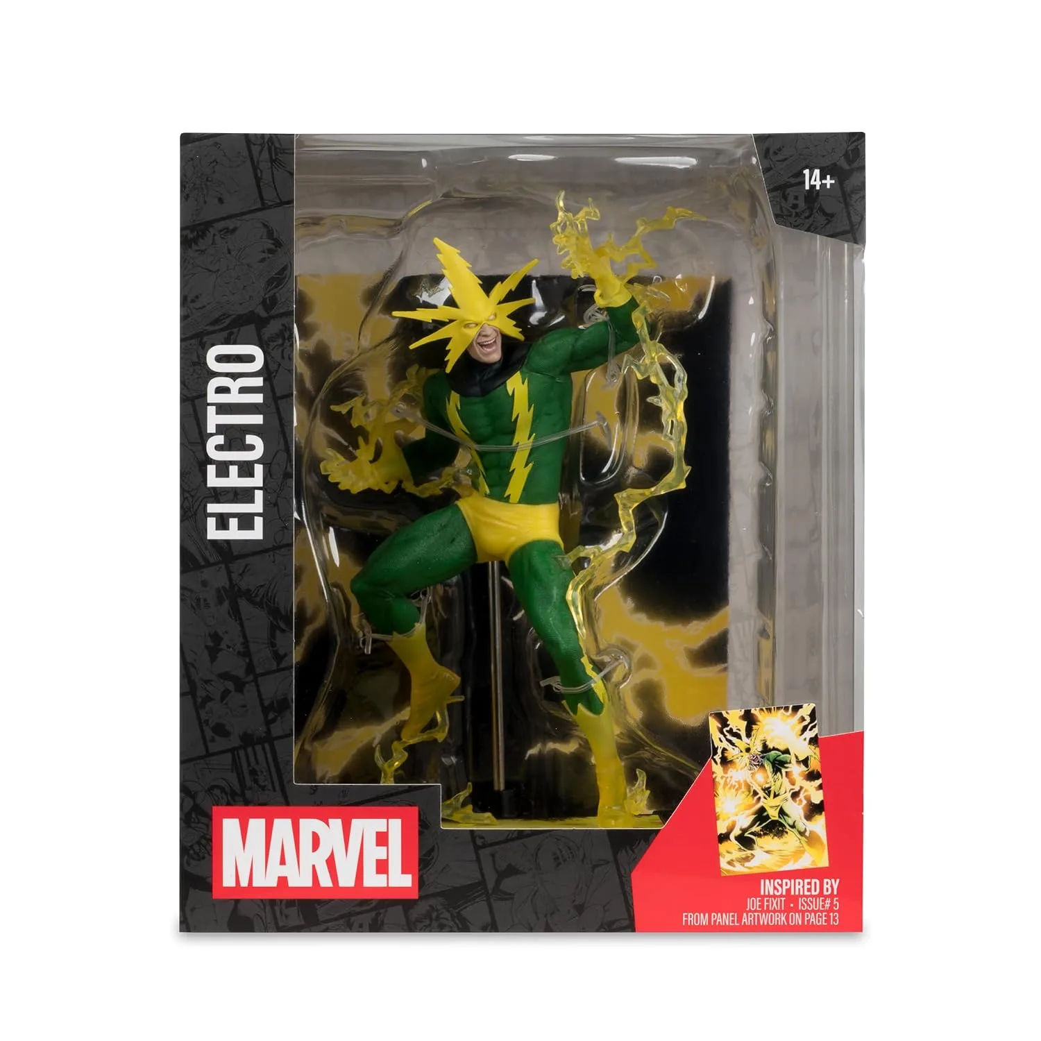 McFarlane Toys Marvel Electro Escala 1:10 Collectible (Joe Fixit #5)