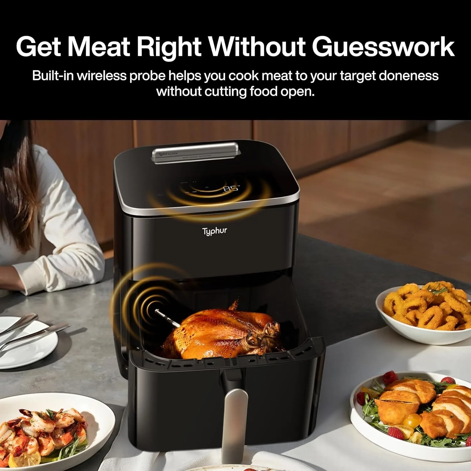 Typhur Sync 8QT AI Smart Air Fryer