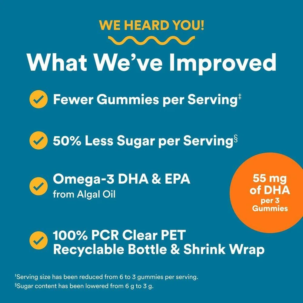 SmartyPants Gomitas multivitamínicas para hombres con Omega 3, metilfolato, vitaminas D3, C, B12, B6, A, K, zinc y selenio, sin gluten