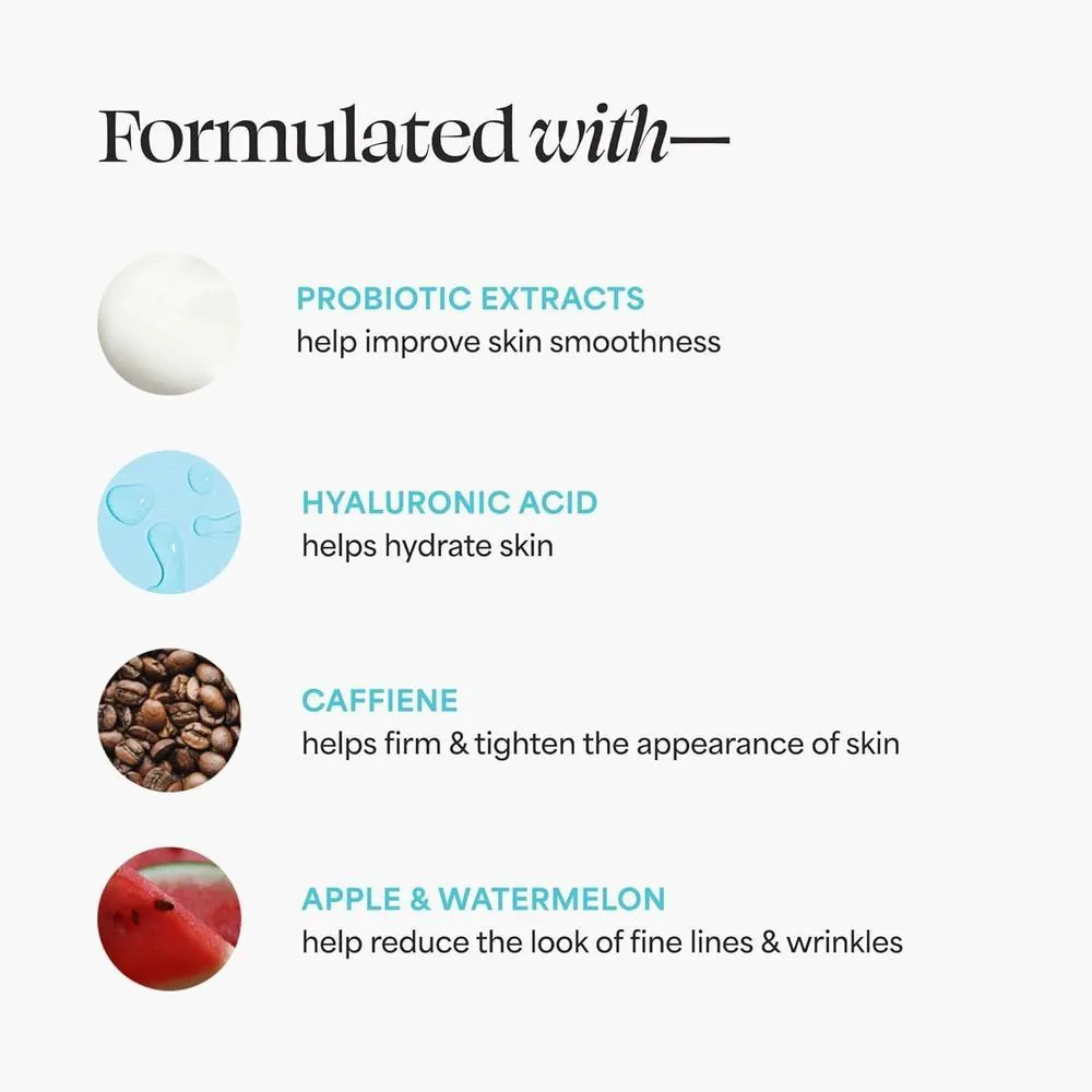 Bálsamo Para Ojos Tula Glow & Get It, Hidrata E Ilumina Área Debajo De Ojos, Trata Ojeras, Portátil Y Perfecto Para Usar En Movimiento, 10g