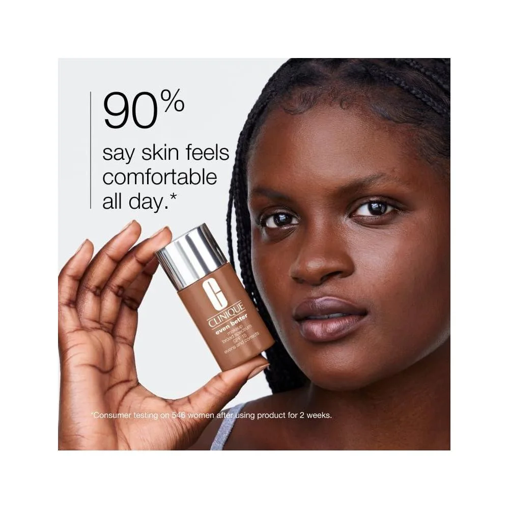 Base Líquida Clinique Even Better Spf 15+ Vitamina C Cobertura Media Natural