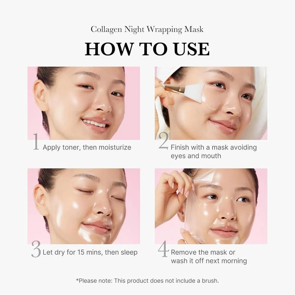 Máscara Facial Medicube Wrapping Mask Colágeno Hidrolizado 75ml