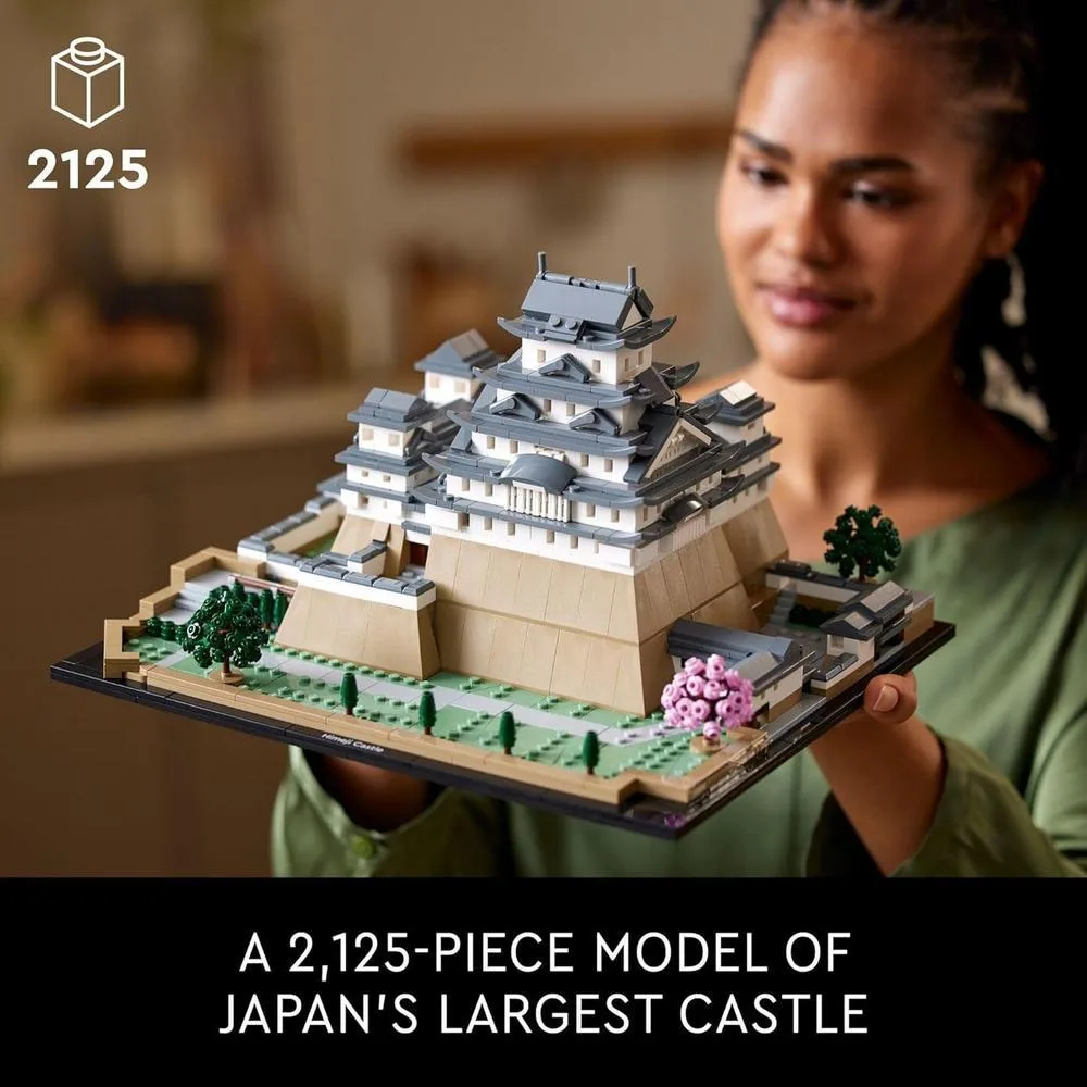 LEGO Architecture Castillo Himeji para adultos, modelo coleccionable para construcción y exhibición, amantes de Japón