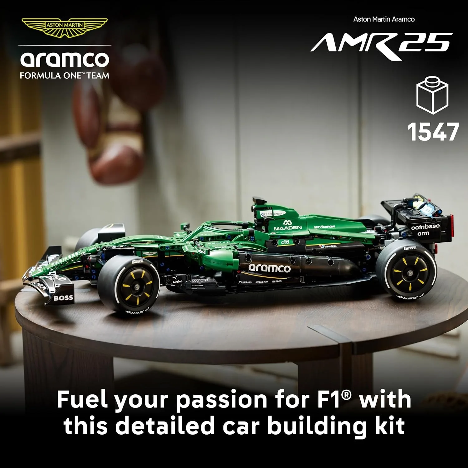 LEGO Technic Aston Martin Aramco AMR25 F1 Car