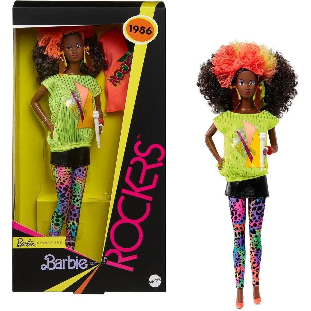 Muñeca Barbie Signature and the Rockers DeeDee Edición Coleccionista Reproducción