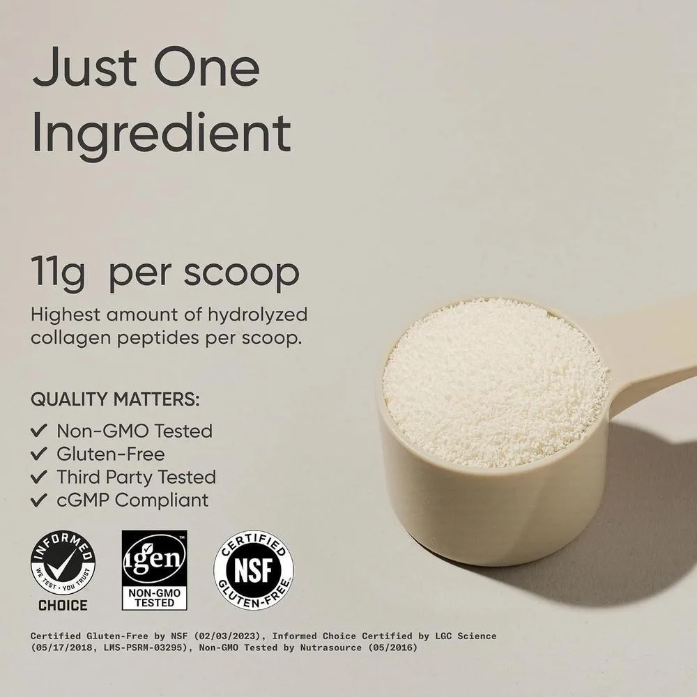 Péptidos de colágeno hidrolizado tipo 1 y 3 para piel, uñas y articulaciones saludables - Sport Research