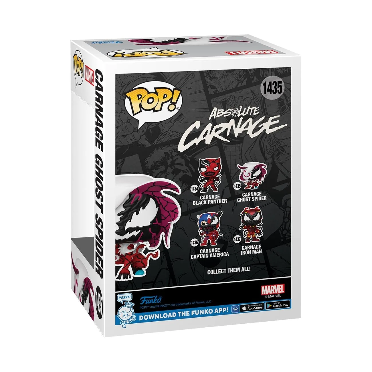 Funko Pop! Marvel Carnageized Ghost Spider
