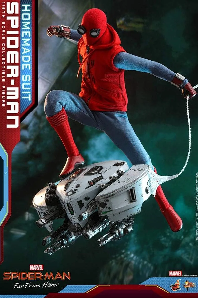 Hot Toys Versión de traje casero de Spider-Man 1:6