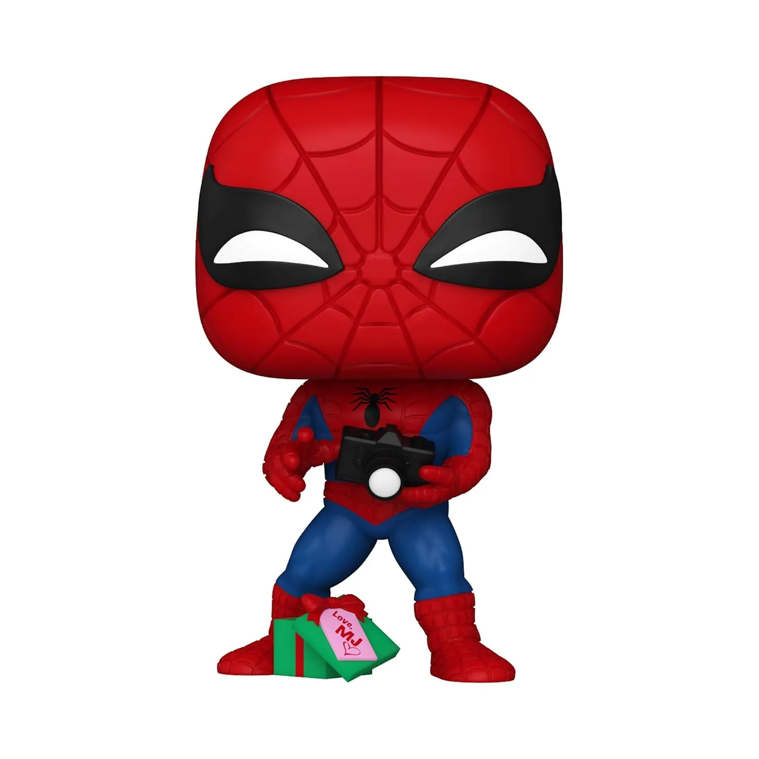 Funko Pop! Marvel Spider-Man with Open Gift