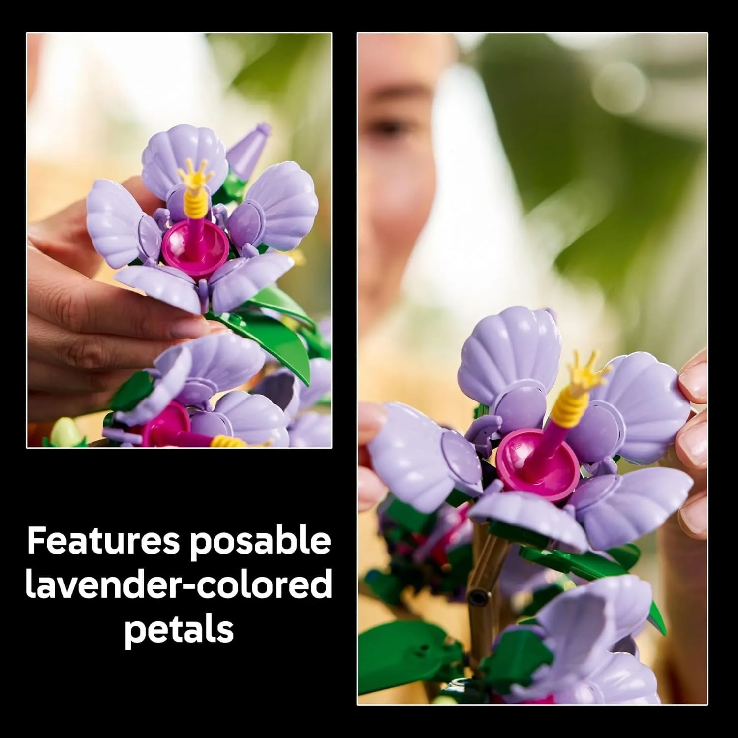 LEGO Botanicals Hibiscus Flower Building Set