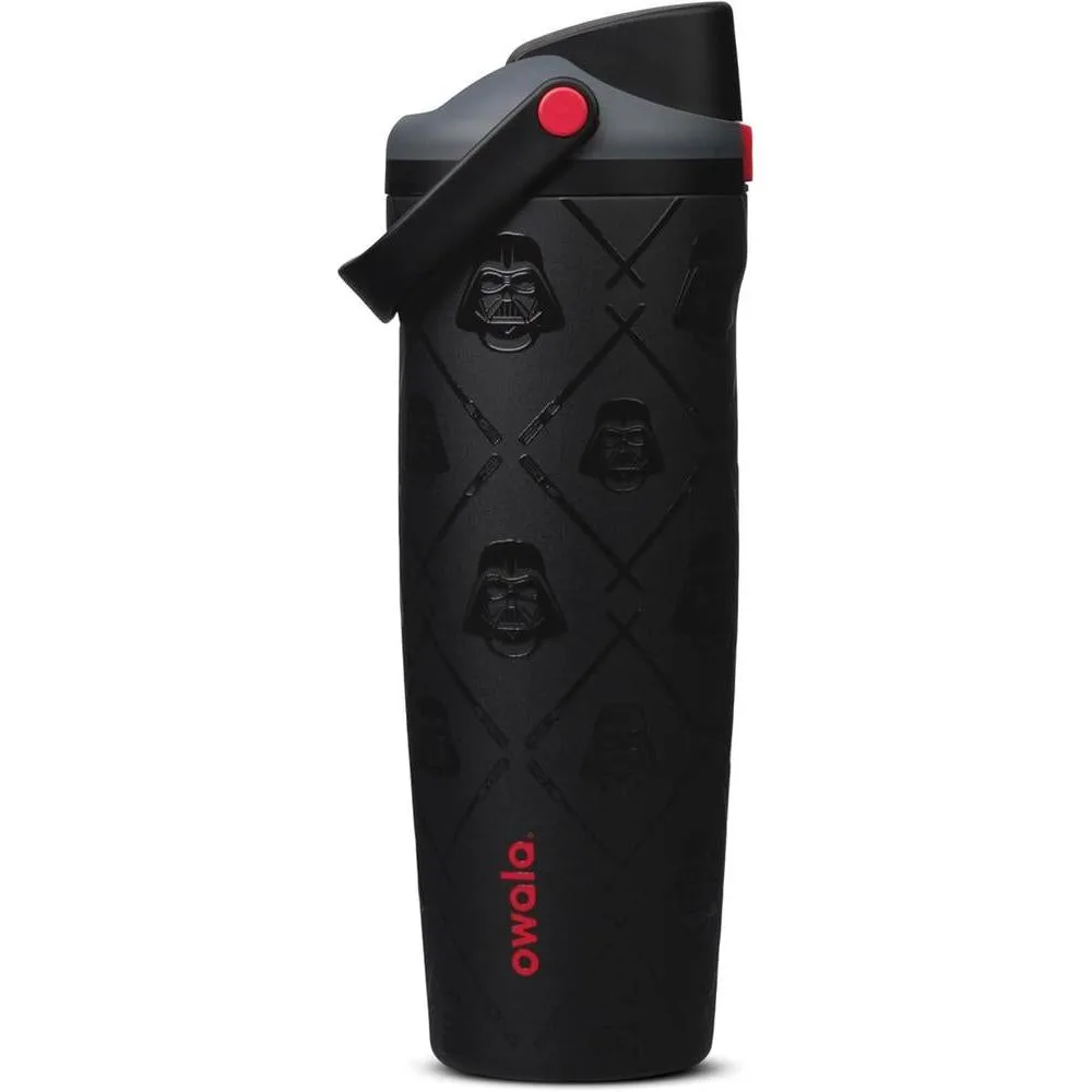 Botella de agua Owala FreeSip Sway Star Wars Darth Vader 30 oz acero inoxidable