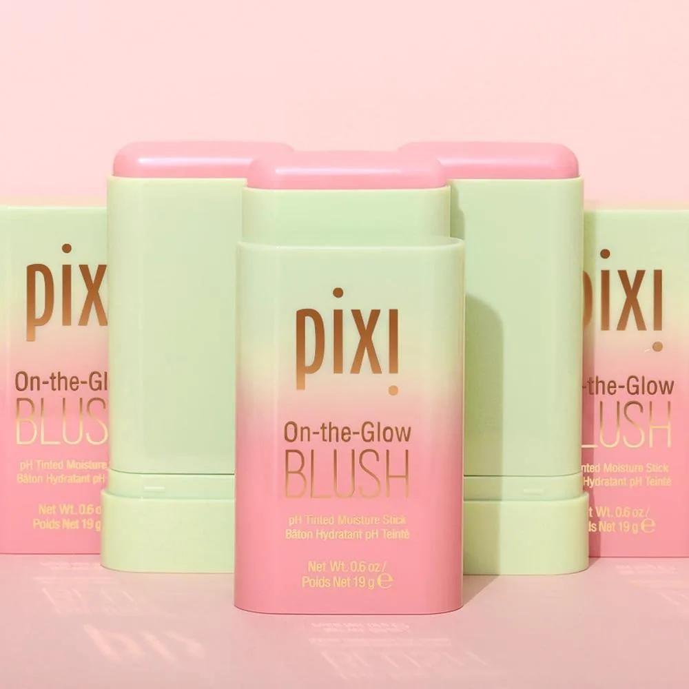 Pixi On-The-Glow Blush Barra Hidratante Reactiva Al Ph 19g
