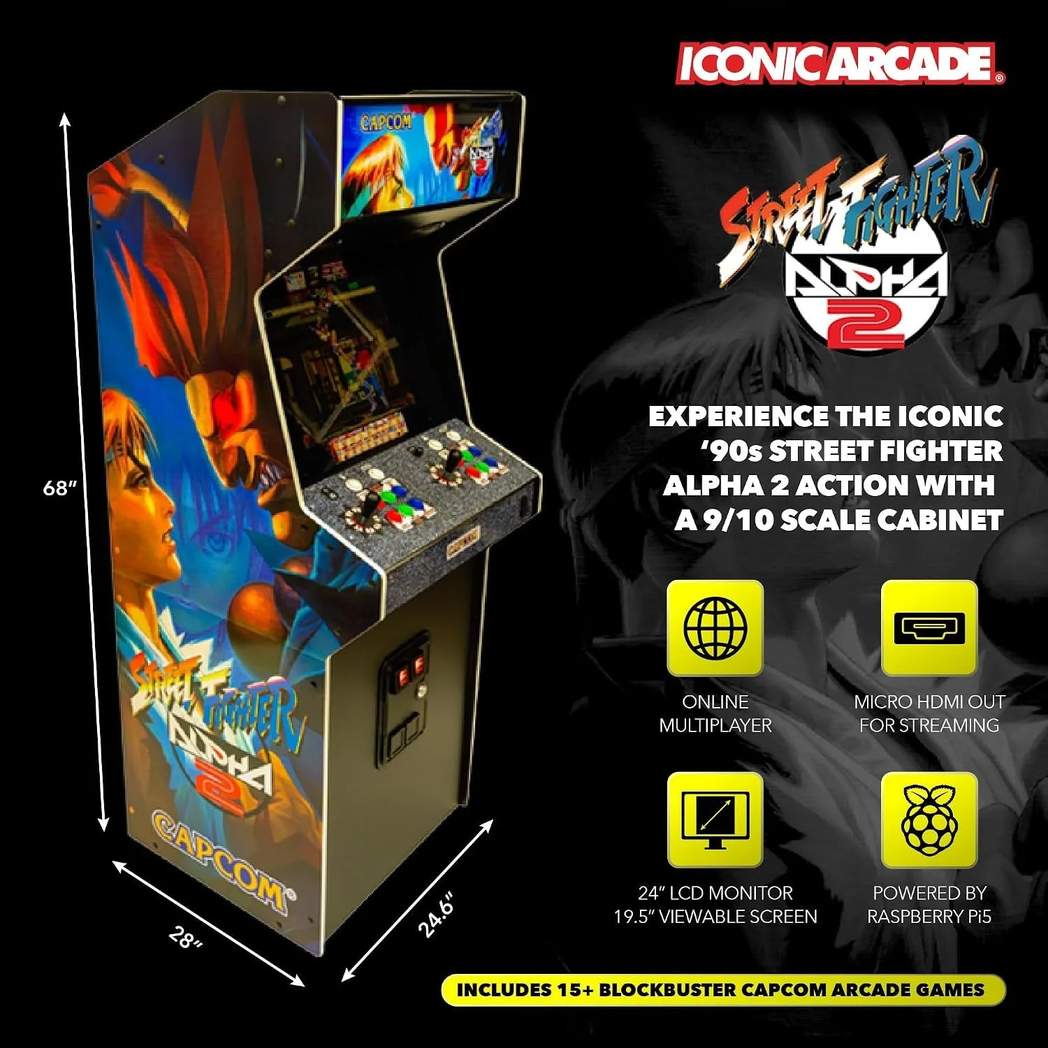 Arcade Street Fighter Alpha 2 XT Arcade Machine