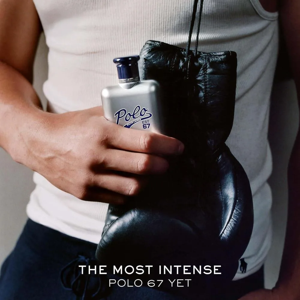 Ralph Lauren Polo 67 Extreme Eau de Parfum Hombre - Aroma Gourmand con Piña Caramelizada, Cedro y Cuero