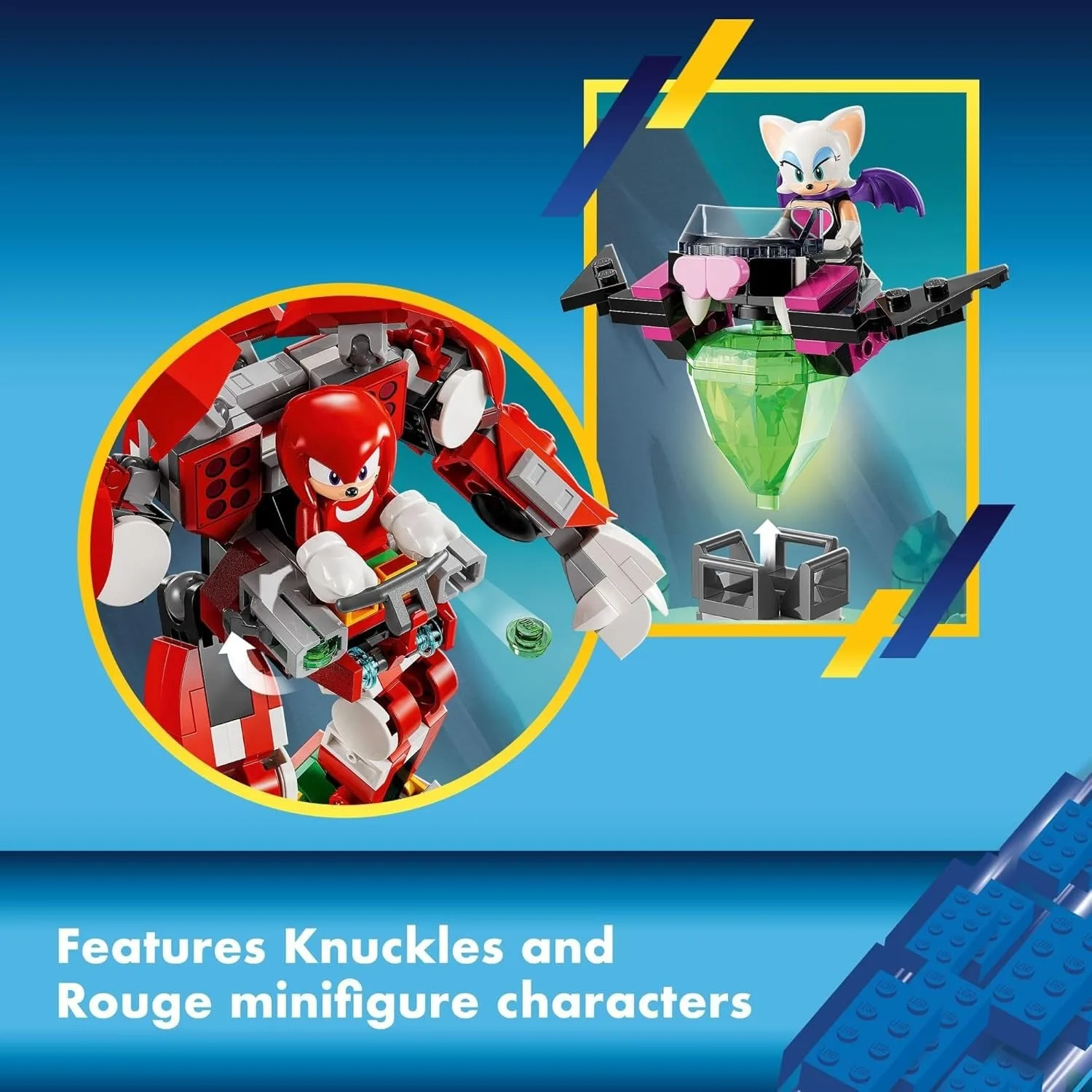LEGO Sonic The Hedgehog Knuckles’ Guardian Mech Building