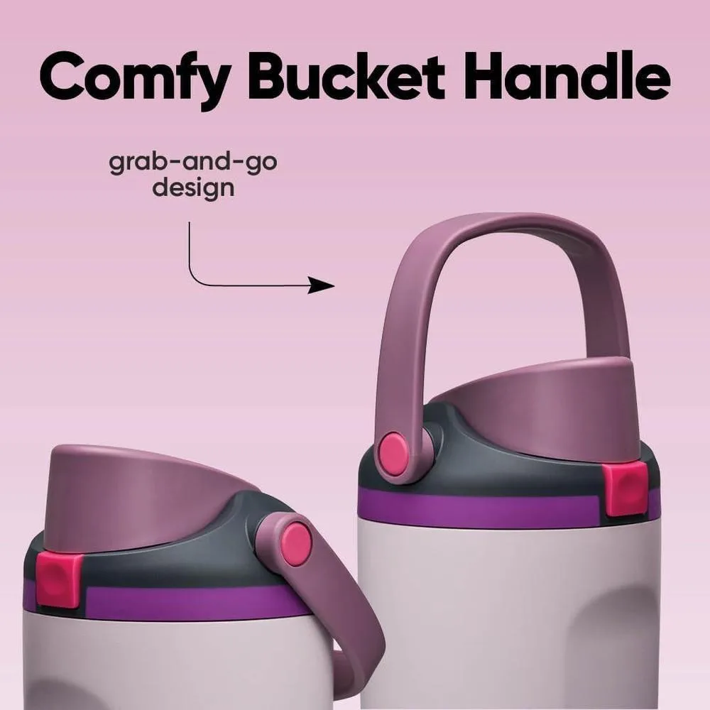 Owala FreeSip Sway Botella térmica de acero inoxidable con boquilla dual, para viaje, escuela y deporte, sin BPA, a prueba de fugas