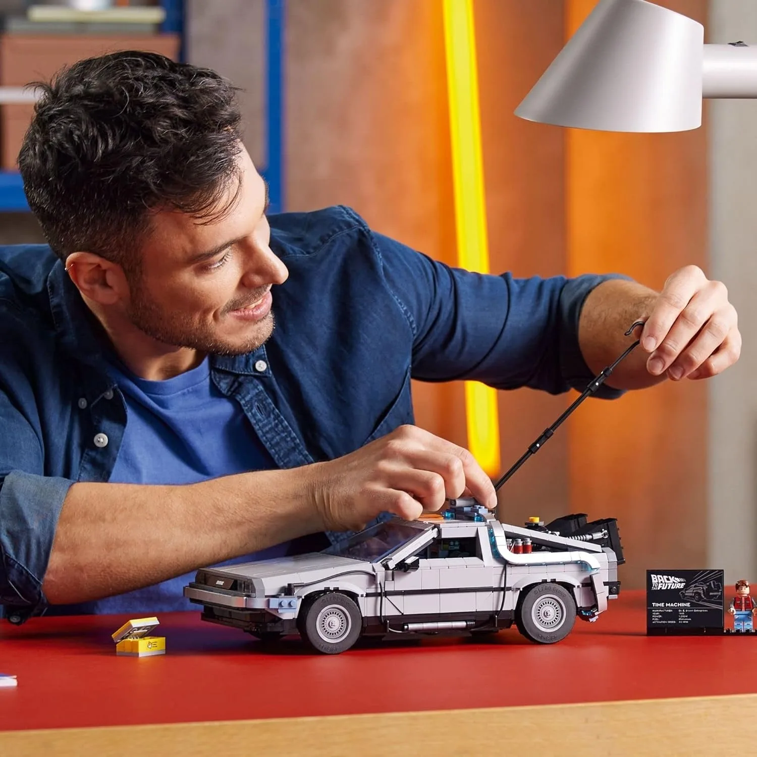 LEGO Icons Back to the Future Time Machine 10300