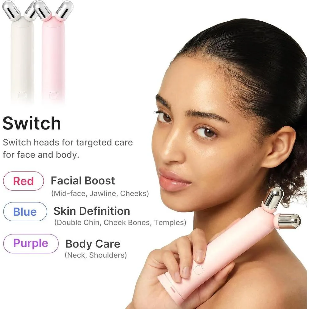 Medicube Mini Booster Pro Plus: Dispositivo Facial Completo 3 en 1 para Cuidado de la Piel y Cuerpo