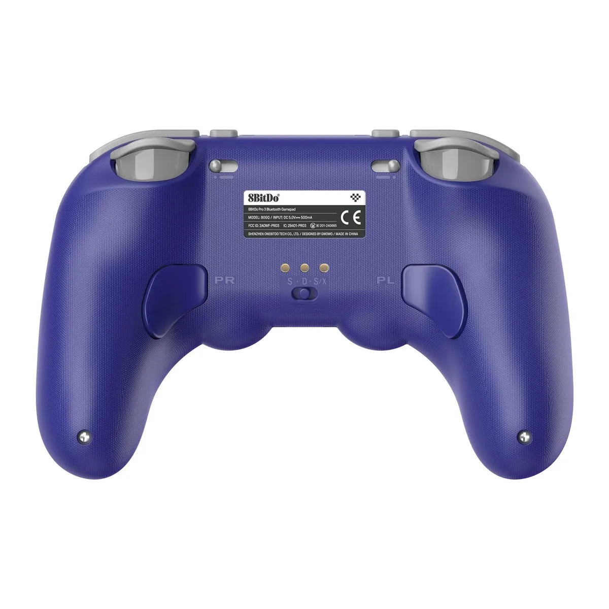 8BitDo Pro 3 Bluetooth Controller Multiplataforma con Joysticks TMR y Botones Intercambiables