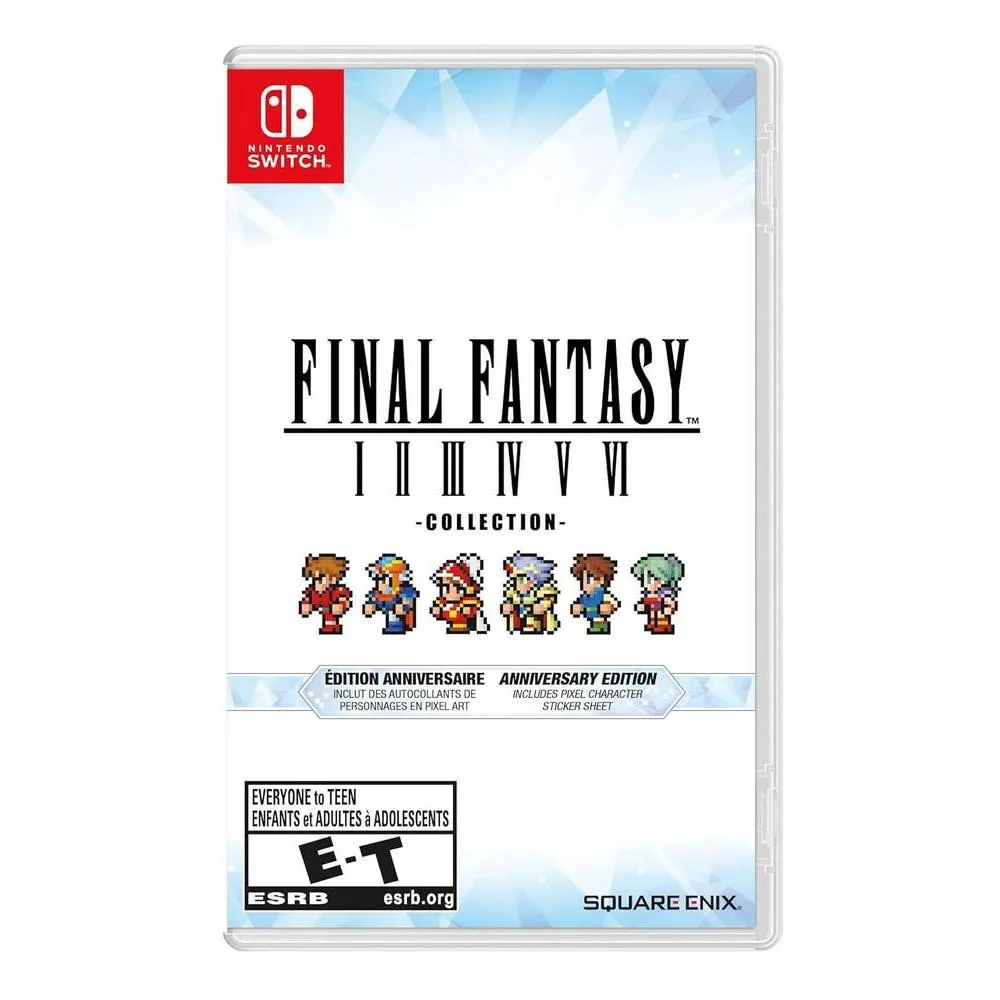 FINAL FANTASY I-VI Collection Anniversary Edition 2024 para Nintendo Switch - Edición Aniversario