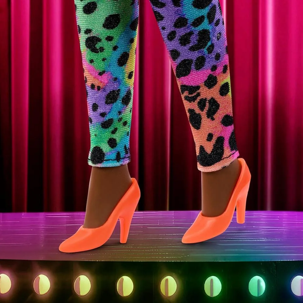 Barbie Signature y Rockers Reproduction Deedee, 40 Aniversario con soporte de exhibición y empaque coleccionable