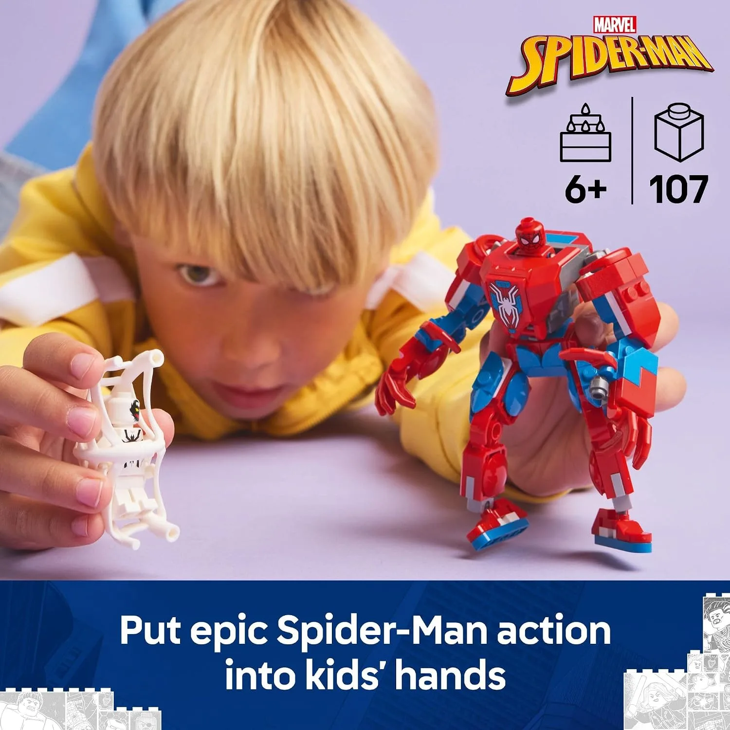 LEGO Marvel Spider-Man Mech vs. Anti-Venom 76308