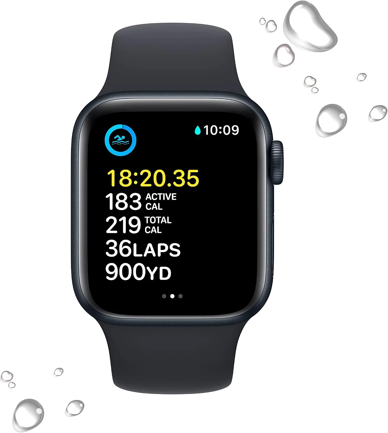 Apple Watch SE (2.ª gen) GPS 40mm - Midnight (Entrega inmediata)